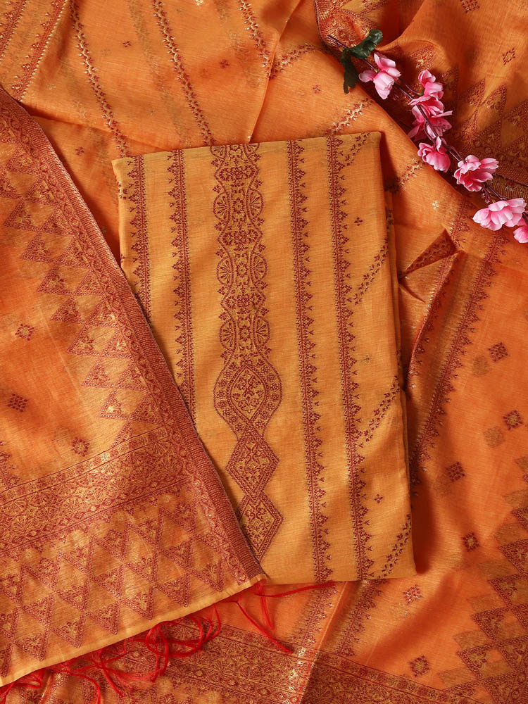 Color Available Paisley Shiddat Cotton Unstitched Suit at Rs 1195/piece in  Delhi